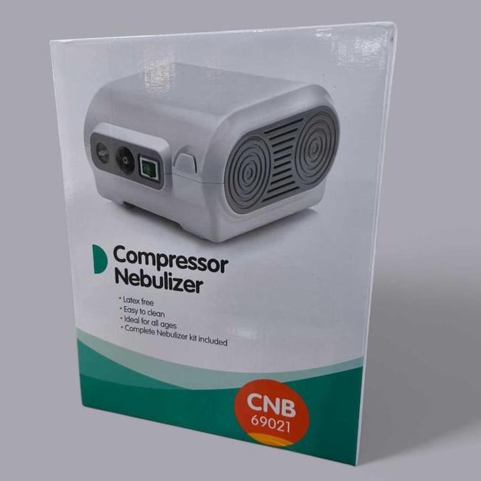 Nebulizer Compressor Alat Terapi Uap Pernafasan Batuk Pilek Asma Bayi Anak & Dewasa - CNB69021