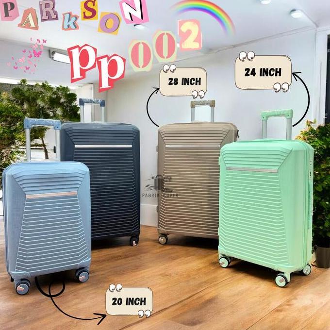 KOPER PARKSON 28INCH TYPE PP002 BIG SIZE,KOPER TRAVEL,KOPER DOUBLE ZIPPER