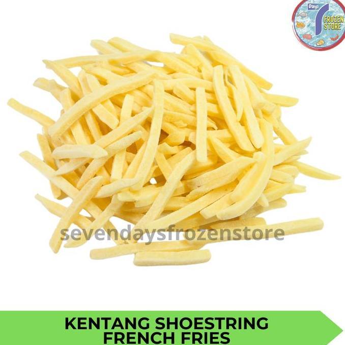Veganxi- Kentang Goreng Curah Shoestring Beku Frozen