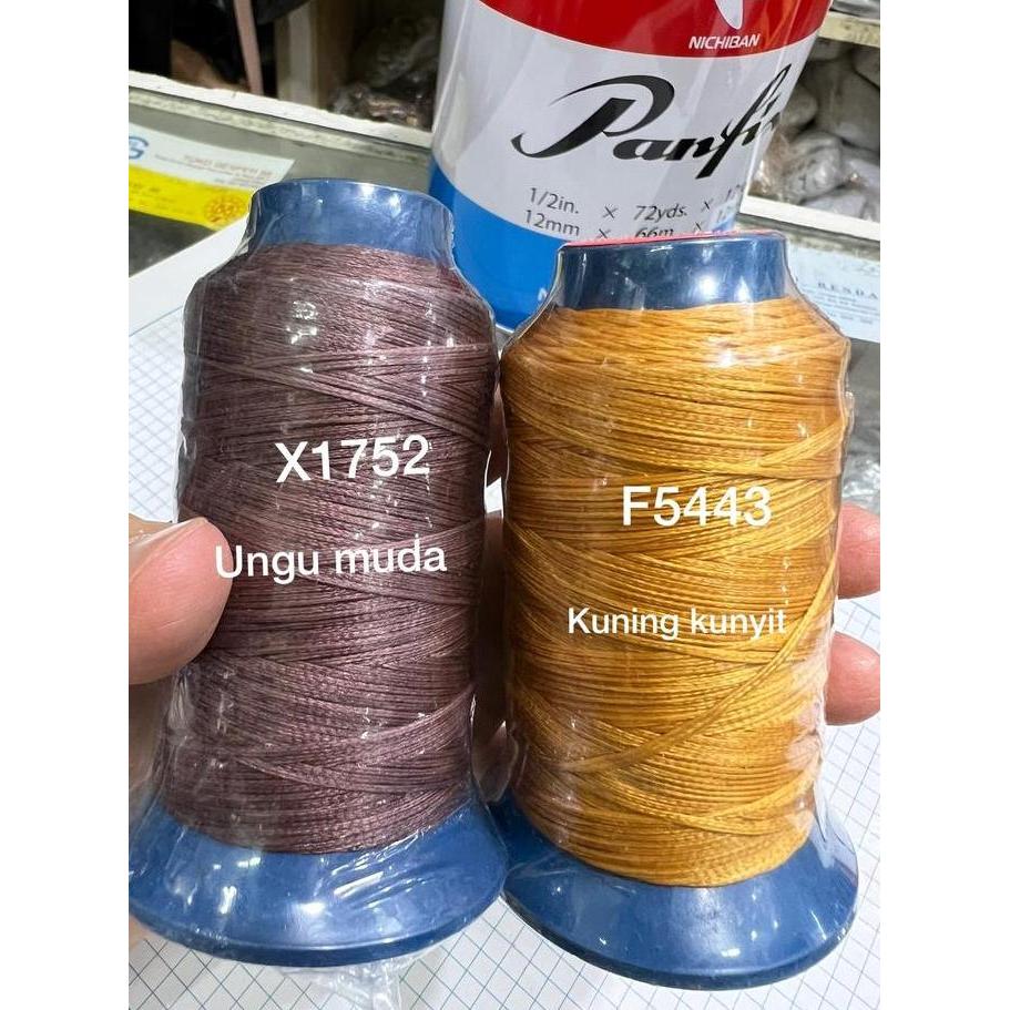 Lansungkirim- Benang Jahit Kulit Leather 1.5Mm Isi 50Y - Waxed Leathertheard