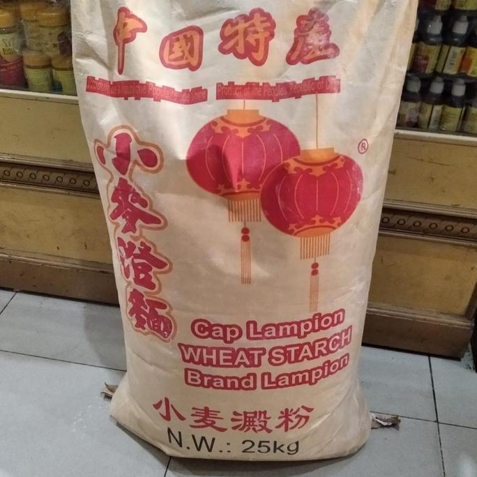 langsung order saja] Lampion Wheat Starch/ Tepung Gandum Ten Mien/ Tang Mien 25 kg