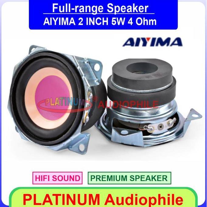 Jdg- Speaker Full Range 2 Inch Hifi Speaker Aiyima Fullrange