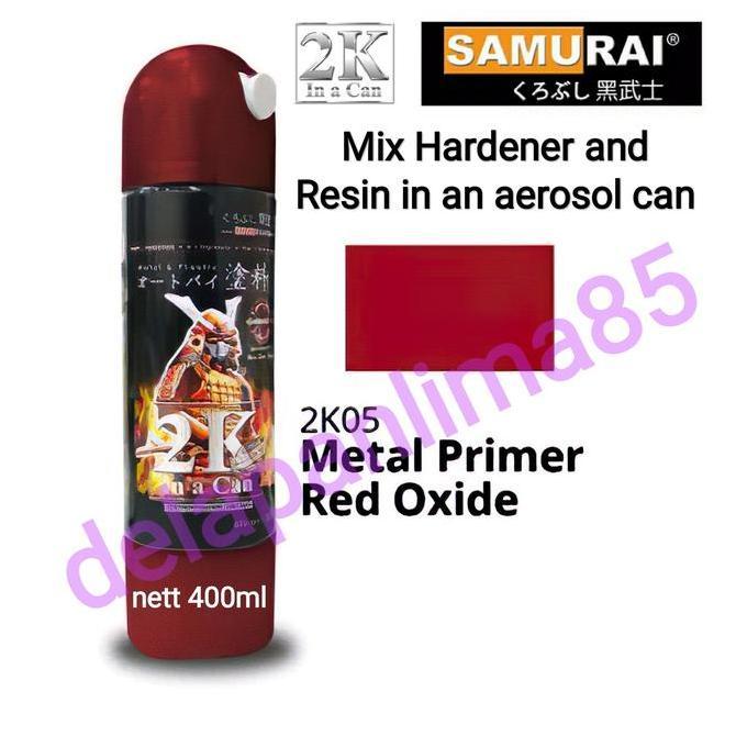 Samurai Paint 2K05 Metal Primer/epoxy besi/surfacer/cat semprot/pylox