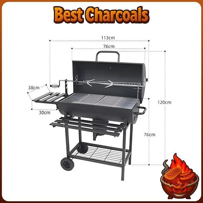 Terlaris Panggangan Bbq Portable Grill Alat Panggang Putar Ayam