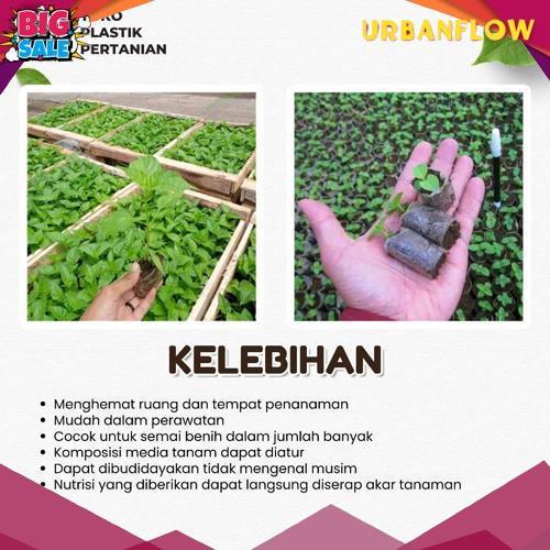 POLYBAG SEMAI CABE / POLYBAG SEMAI BENIH / POLIBAG / POLYBAG PEMBIBITAN - 6X8 CM ISI 1000 LEMBAR Ter