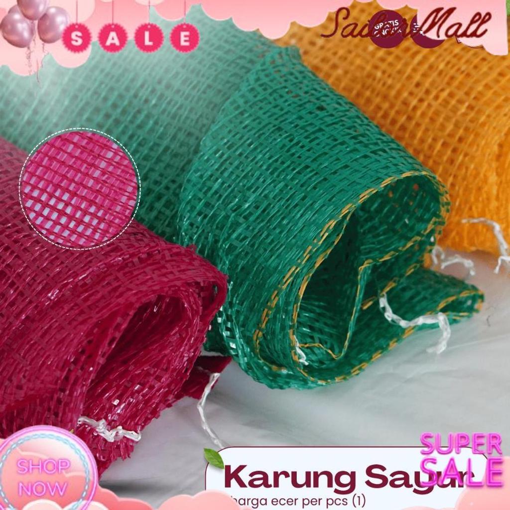 KARUNG SAYUR/ JARING SAYUR / BRONGSONG/ WARING SAYUR / SAK SAYUR Original