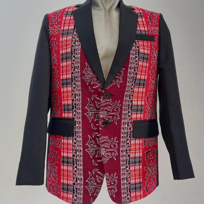 Jas Ulos Sumatera / Jas tenun ulos / Jas ulos kombinasi / Jas formal