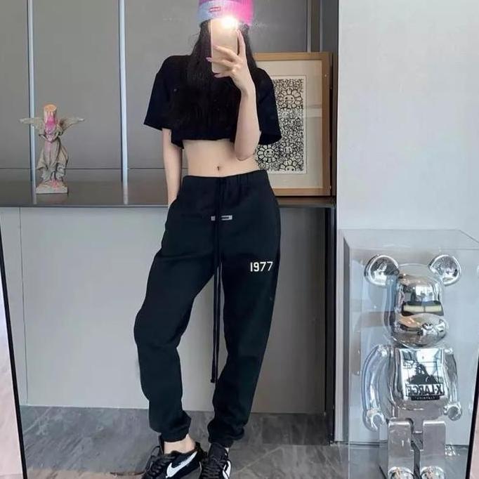 FOG Essentials Fear Of God Jogger Pants Mirror Celana Joger Unisex