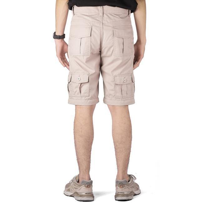 GRUZE KHAKI CARGO PANTS MULTI POCKET
