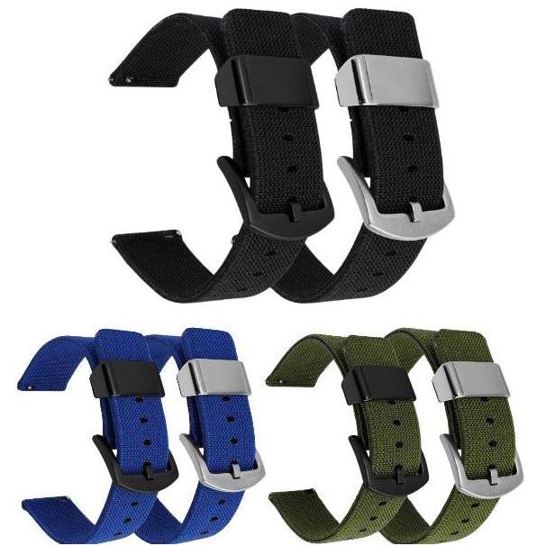 Strap Tali Jam Tangan Quick Release Kanvas Nilon Sailcloth Model Seiko Diver Termurah