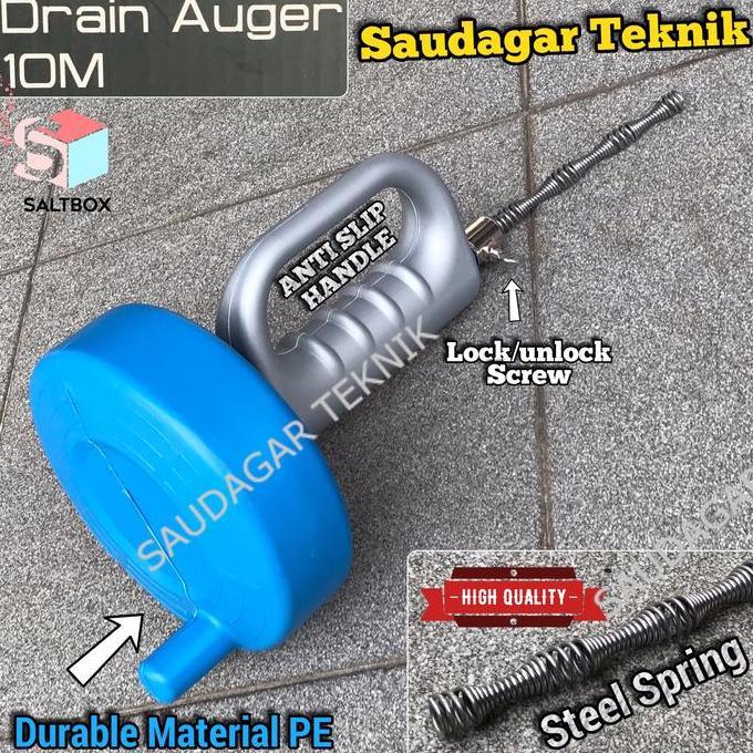 Pipe Drain Cleaner Alat Pembersih Saluran Pipa Mampet Air Mampet