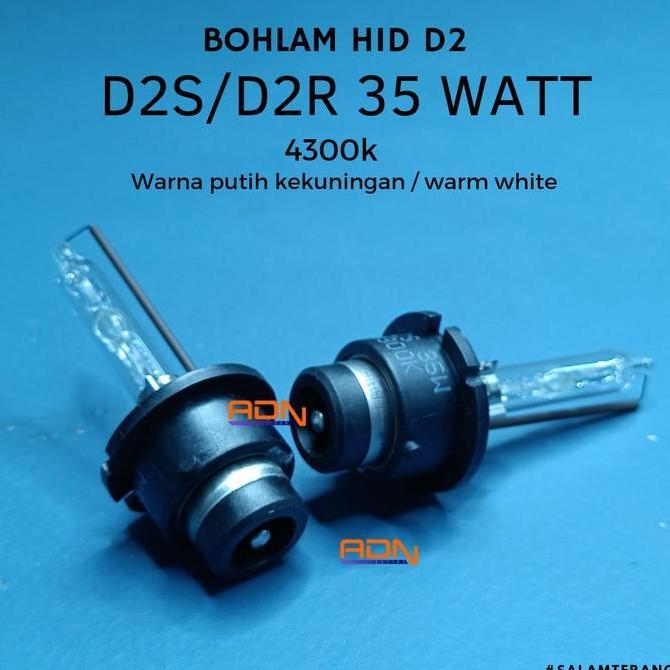 Bulb Bohlam Lampu Hid D2 D2R D2S 35W 55W Termurah