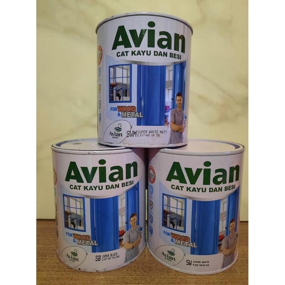 Wrnawrni- Cat Kayu Dan Besi Avian 1 Kg