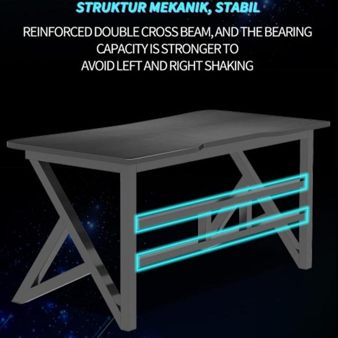 Xcinox- Etife Furniture Meja Komputer / Meja Gaming / Meja Komputer Minimalis/ Meja Gaming Minimalis