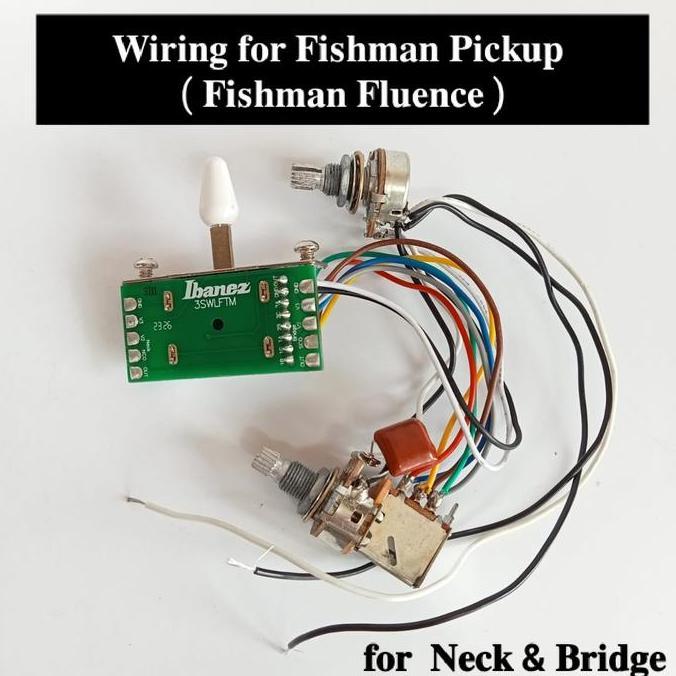 Set Wiring pickup Fishman fluence modern Wiring pickup active Fishman