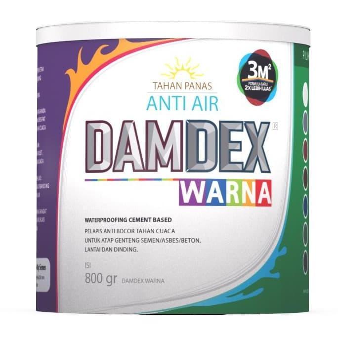 Wrnawrni- Damdex Warna Hitam - 0.8 Kg Cat Waterproofing (Warna Hitam)