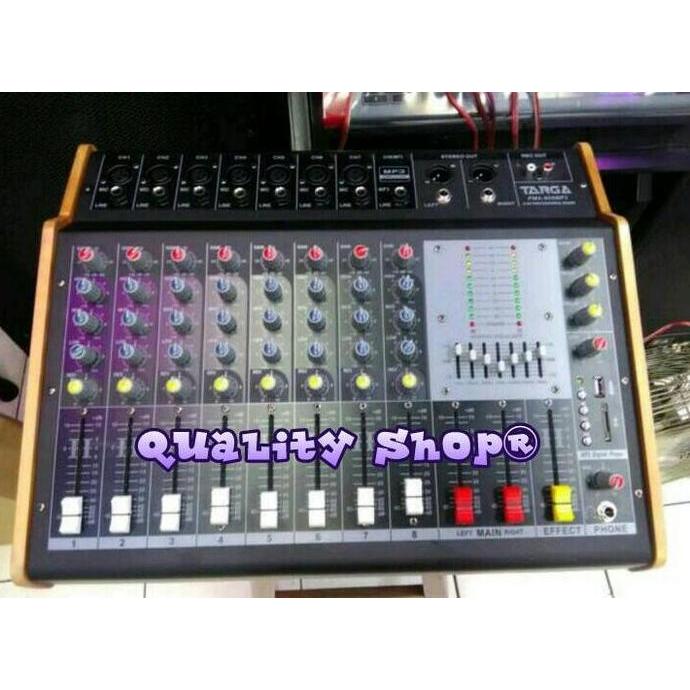power mixer profesional targa 8 channel usb equalizer