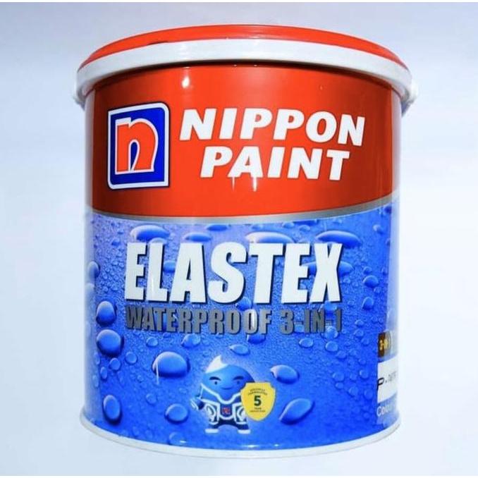 Wrnawrni- Nippon Paint - Cat Waterproofing Elastex 4 Kg Warna