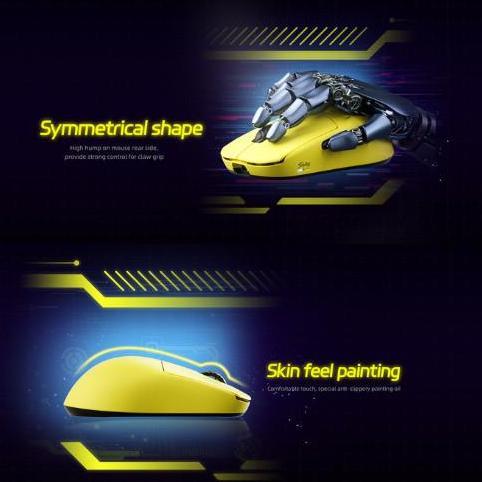 Xcinox- Scyrox V8 / V-8 Ultra Lightweight Gaming Mouse Paw-3950 8K Polling Rate