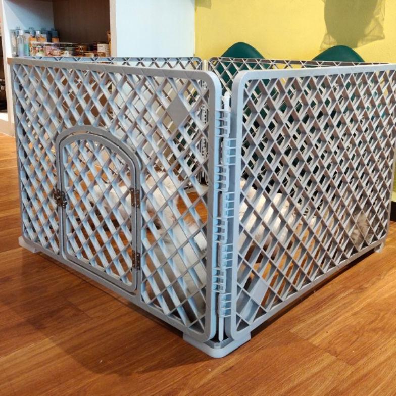 Kandang Pagar Anjing Kecil Medium - Pagar Kandang Hewan