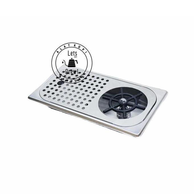 New- Jug Rinser / Glass Rinser Bahan Stainless / Alat Membersihkan Milk Jug