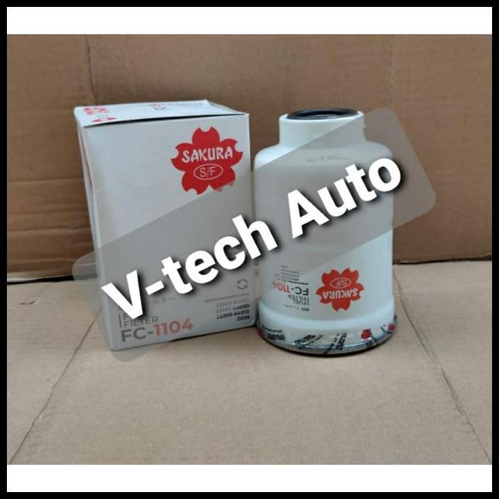 BEST DEAL FILTER SOLAR / FUEL FILTER TOYOTA HIACE DIESEL FC-1104 FC1104 SAKURA 