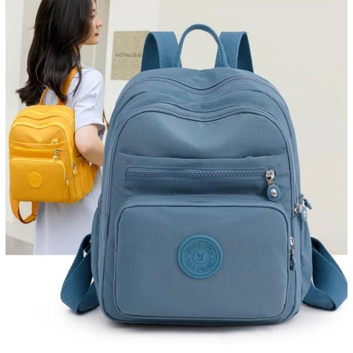 Tas Wanita Ransel ABG Fashion Korea Import Tas Kanvas Remaja Trendy Women Backpack Import Fashion Ko
