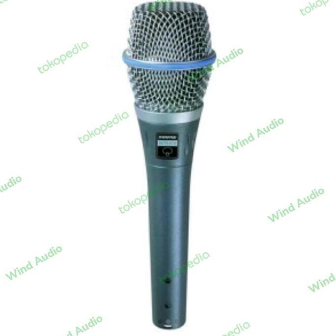 MIC SHURE BETA87A BETA 87A ORIGINAL SUPER CARDIOD