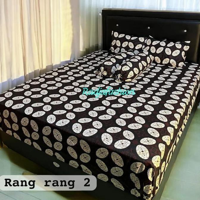 Sleeprm- Sprei Mtf Batik Jumbo 200X200  T20 Katun Home Made Katun Kain Karet Sudut