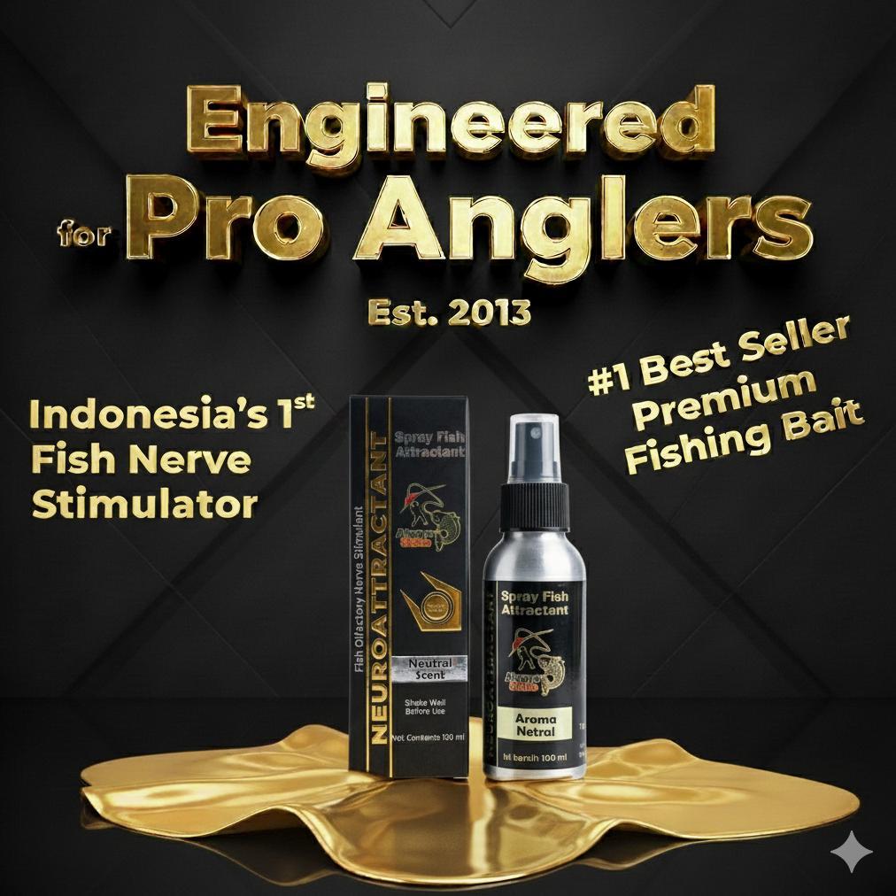 Neuroattractant Spray Fish Attractant Ikan Umpan Pancing Non Essen dari Always Strike