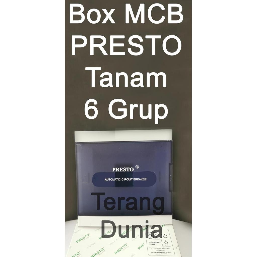 Terjangkau Presto Box Mcb 6 Grup Box Mcb 6Grup Presto Inbow Box Mcb Presto 6 Grup