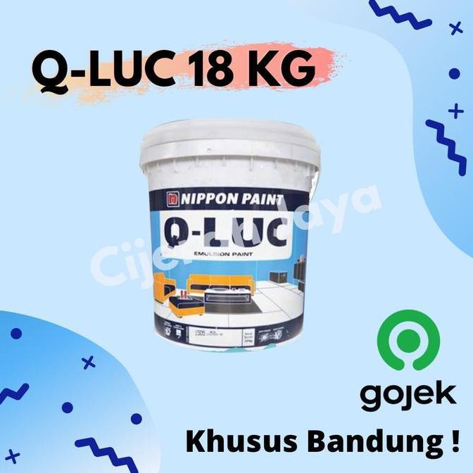 Wrnawrni- Cat Tembok Q Luc / Q-Luc / Qluc 1 Pail (20Kg) Nippon Paint