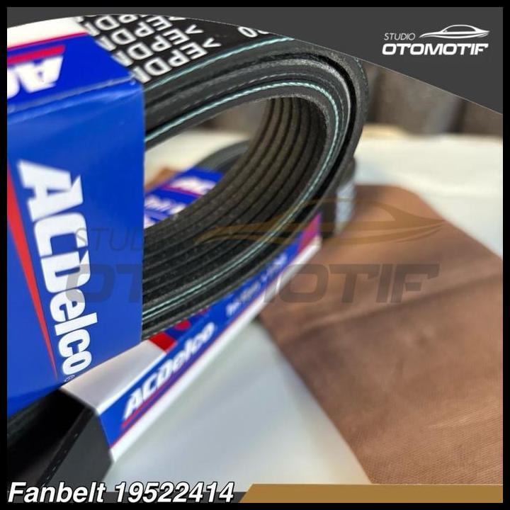 GRATIS ONGKIR FANBELT ALTERNATOR AC POWER STEERING ACCORD CM5 2003-2007 ACDELCO 2414 FAN BELT VBELT 