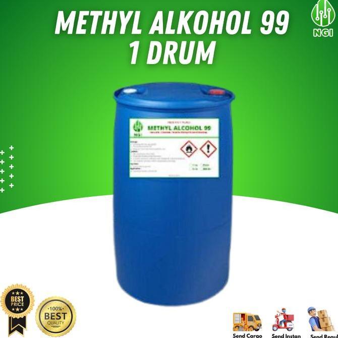 Pelarut Parfum Laundry  / Metanol Pembersih Cairan 1 drum 200 liter