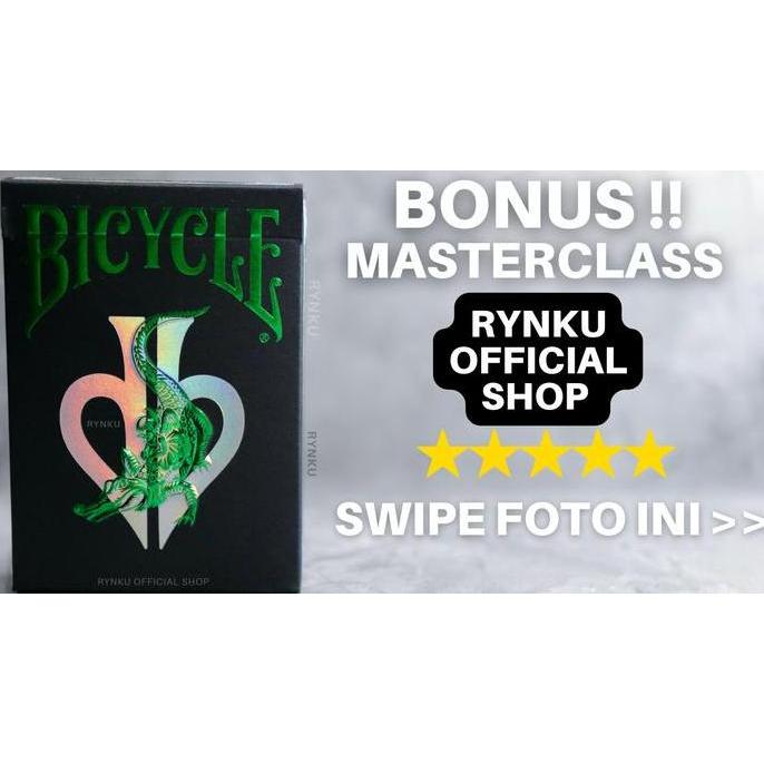 Ready KARTU REMI DAVID BLAINE GATOR BACK IN SPADES HOLOGRAPHIC PLAYING CARD