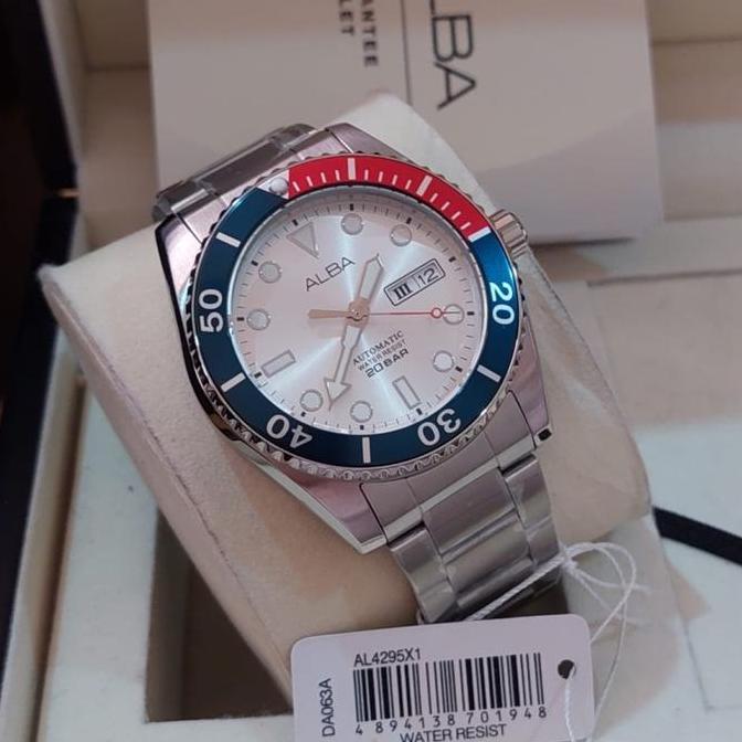 Jam Tangan Alba Automatic Pria AL4295 AL4295X1 Orinal
