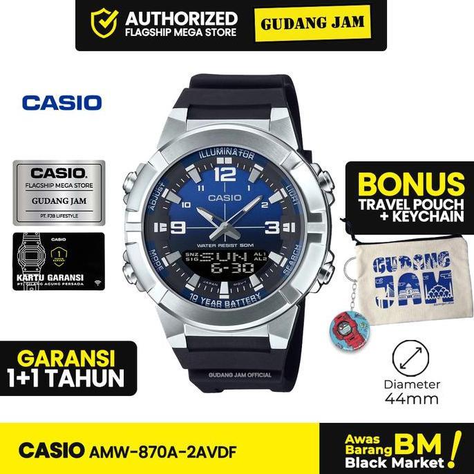 Casio Pria AMW-870A-2AVDF AMW-870A-2A AMW-870A AMW870A AMW 870A