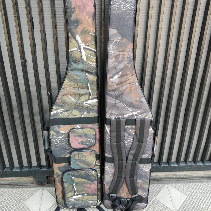Tas Senapan camo kantong 3 - tas tebal camo BISA GOSEND