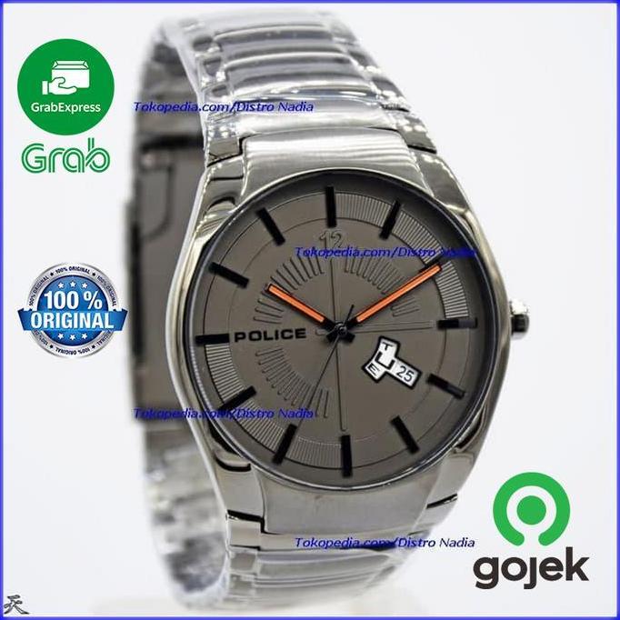 JAM TANGAN POLICE PRIA / JAM COWOK MODEL P-15048JSR-03 ORINAL BARU