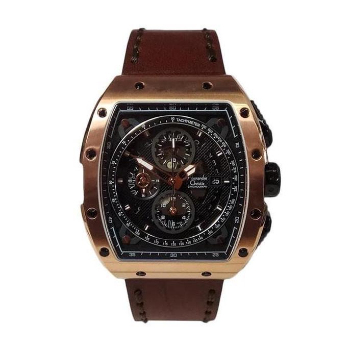 Alexandre Christie Chronograph Jam Tangan Pria [AC6411MC]