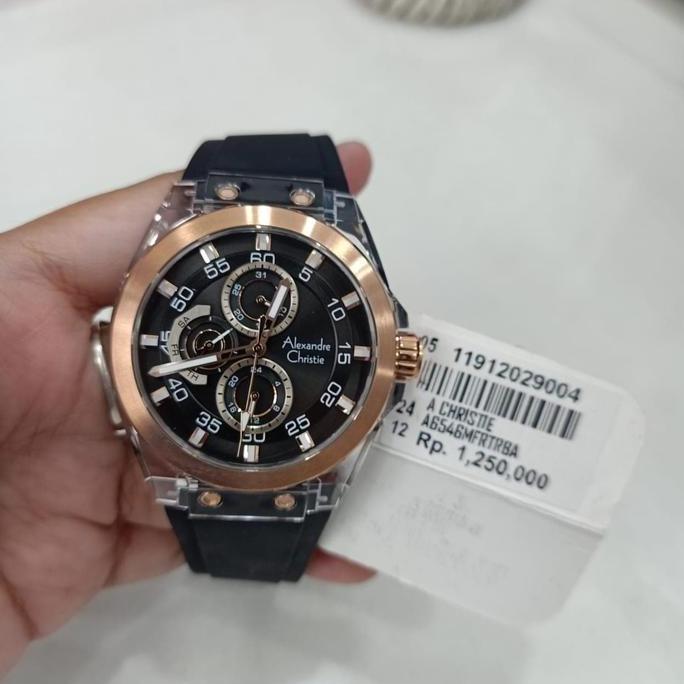 PROMO Alexandre Christie Jam Tangan Pria AC6546M