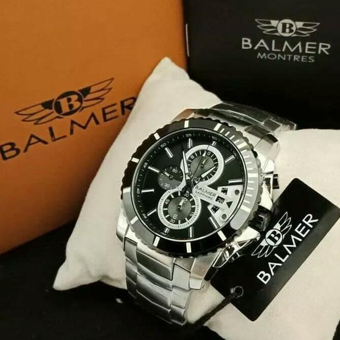 JAM PRIA BALMER B7980 ROSEGOLD BLACK ORINAL. GARANSI RESMI 1TAHUN