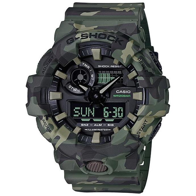 CASIO G-SHOCK GA-700CM-3A / GSHOCK GA700CM ORINAL & BERGARANSI