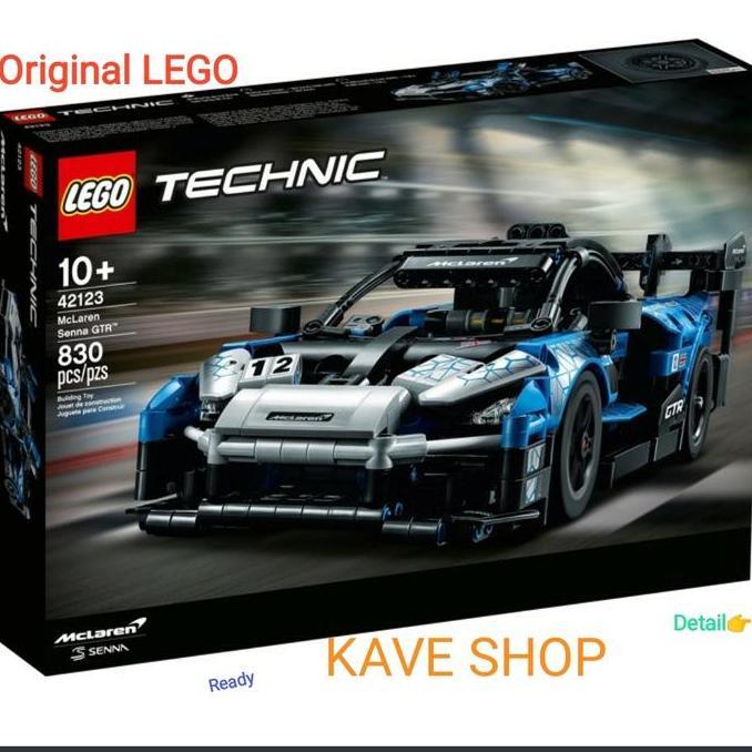 TERLARIS LEGO 42123 Technic : McLaren Senna GTR - LEGO 42172 Technic : McLaren P1 BISA GOSEND
