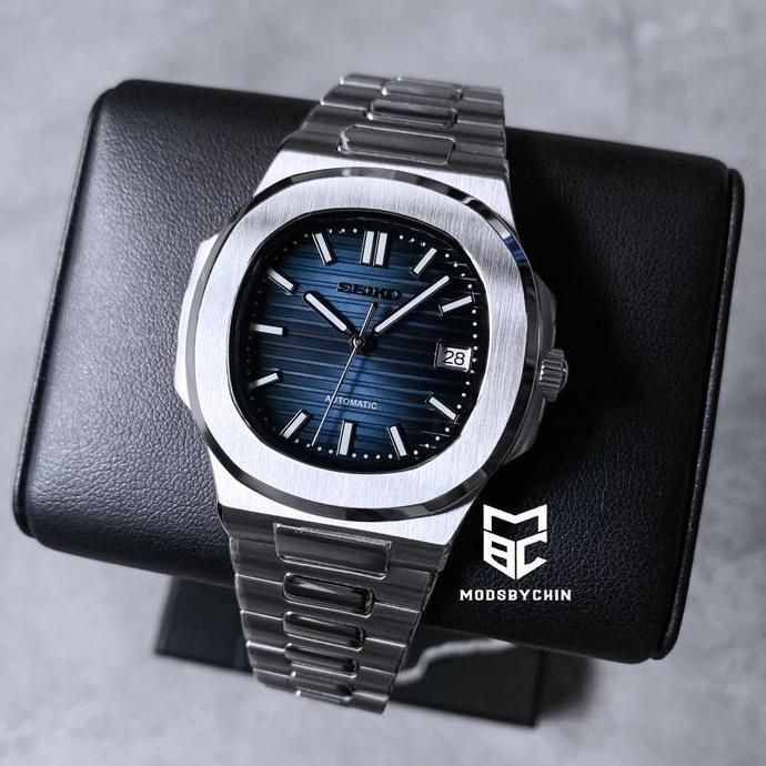 Seiko Nautilus Blue NH35 Automatic