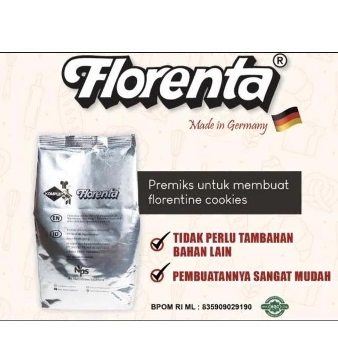 Tepung Florenta 500 gr // tepung untuk florentine cookies // FLORENTA BISA GOSEND