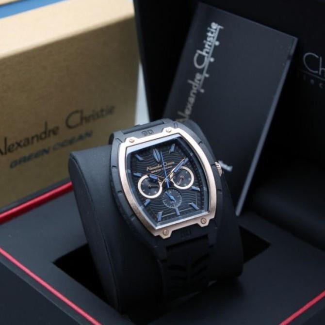 Alexandre Christie Unisex Pria Wanita 2971 AC 2971 AC2971 Ori Rubber