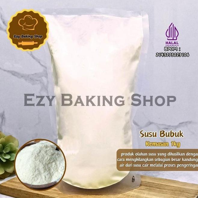 Premix Susu Bubuk 1Kg Tepung Susu Kiloan Wangi Untuk Campuran Kue Baking