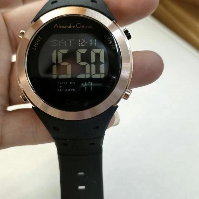 Jam Dital Orinal Alexandre Christie Ac 9350 MH All Stainless
