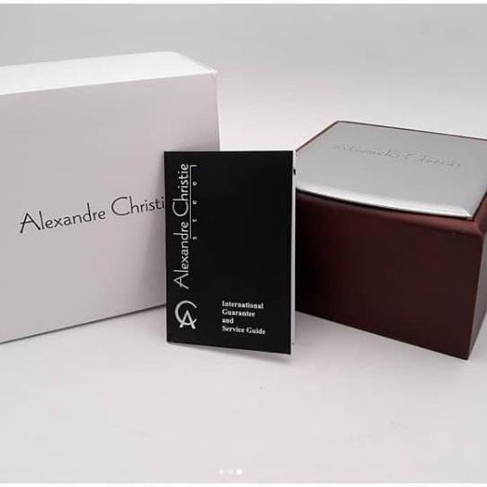 JAM TANGAN PRIA ALEXANDRE CHRISTIE AC 6610 / AC6610 LEATHER ORINAL